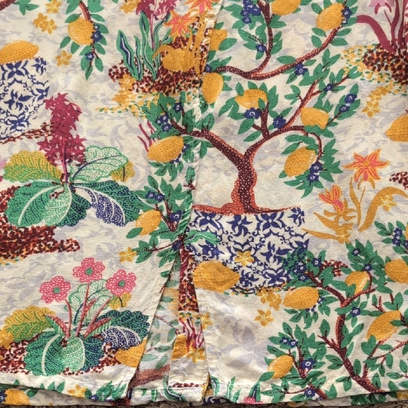 Maevr Colorful Floral Button-Up Shirt - Picture 9 of 9